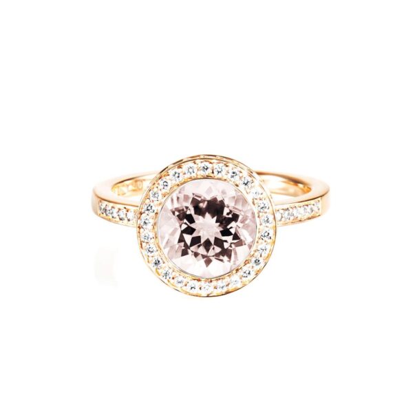 HALO RING - MORGANITE