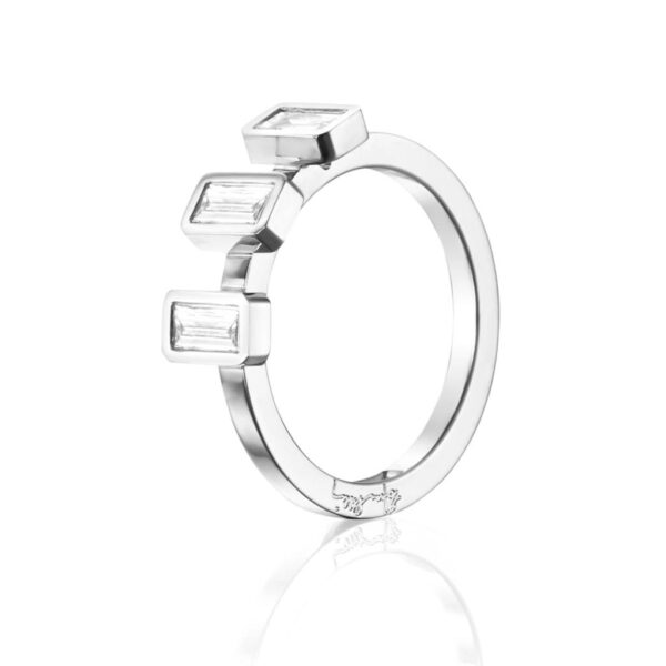 BAGUETTE WEDDING RING 0.60 CT