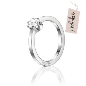 Crown Wedding Ring 0.50 ct