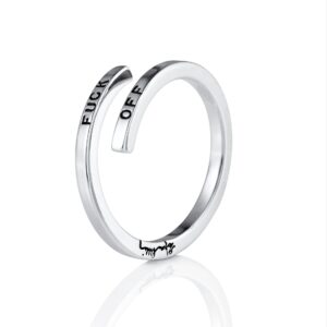 Fuck Off With A Twist Ring
