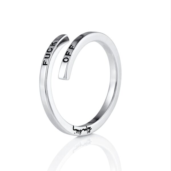 Fuck Off With A Twist Ring