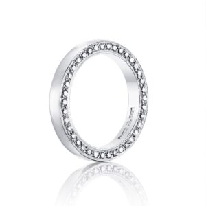 Half Round & Stars On Side Ring