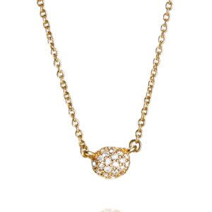 Love Bead Necklace - Diamonds