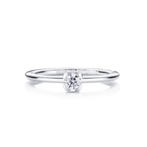 Love Bead Wedding Ring 0.19 ct