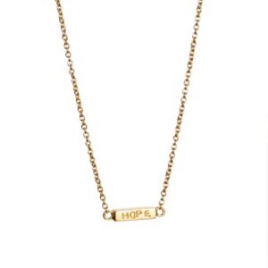 Mini Me Hope Necklace.