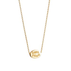 Mini Me Sans Peur Necklace.