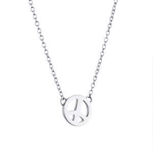 Mini Peace Necklace