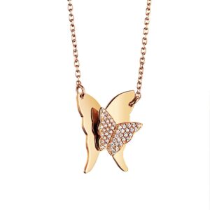 Miss Butterfly & Stars Necklace.