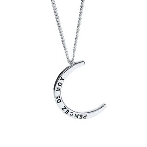 Pencez Moon Necklace.