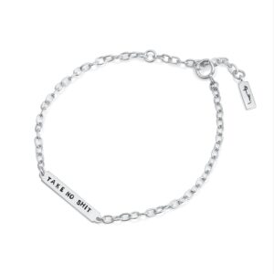 Power Plates Bracelet - Take No Shit