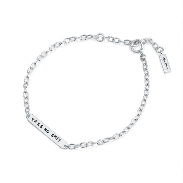 Power Plates Bracelet - Take No Shit