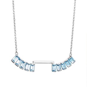 Pretty In Blue Necklace.