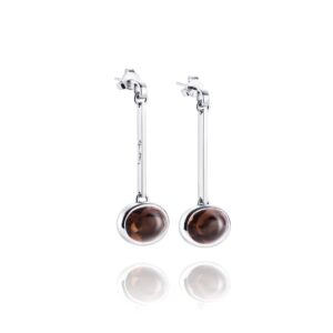 Swinging Love Beads - Smokey Quartz.