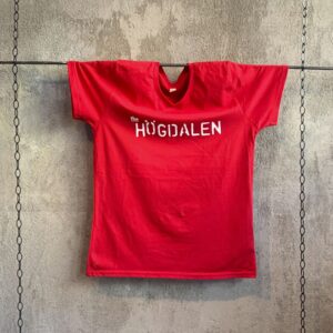 T-SHIRT HÖGDALEN WOMAN - RED.