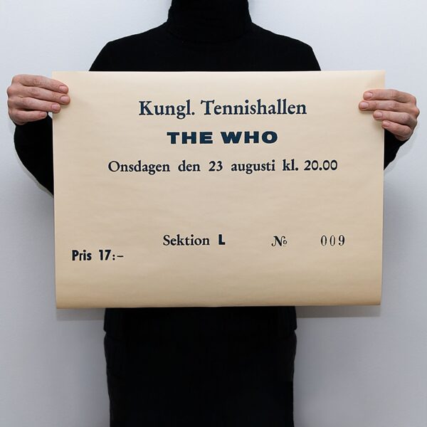 TICKET - The Who