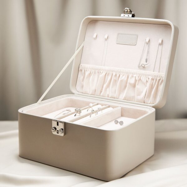 Treasure box large - taupe